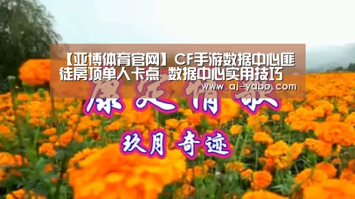 【亚博体育官网】CF手游数据中心匪徒房顶单人卡点 数据中心实用技巧分享(图1) 亚博官网